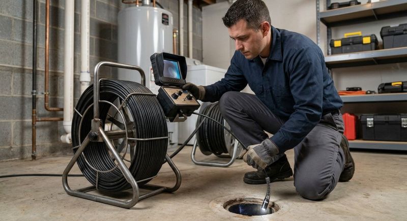Drain Camera Inspection in Fredericksburg, VA