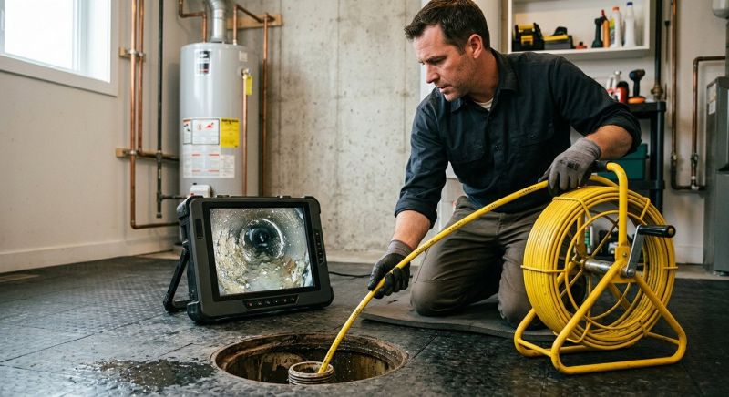 Drain Camera Inspection in San Antonio, TX