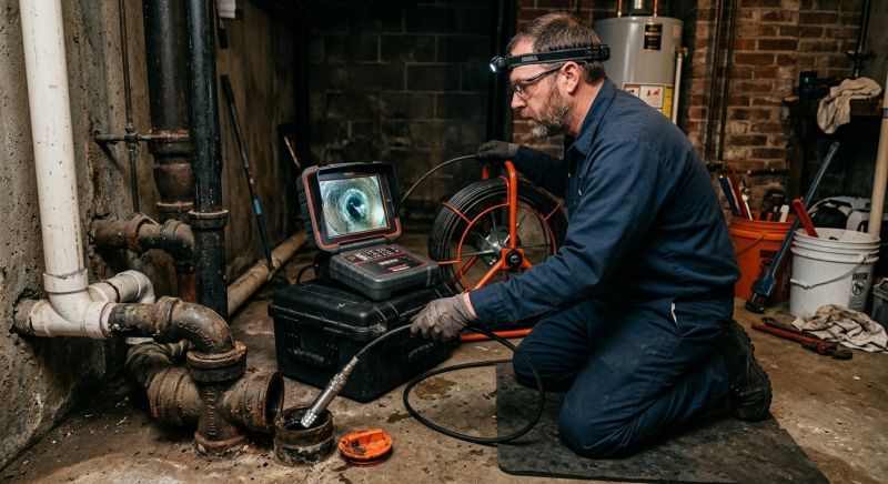 Drain Camera Inspection in Kansas City, MO