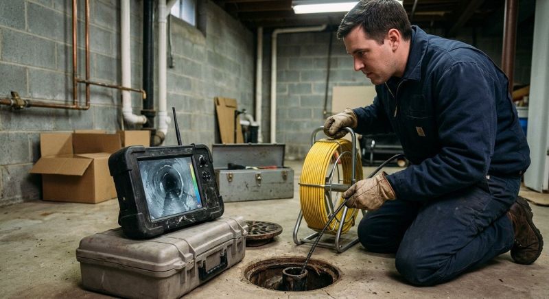 Drain Camera Inspection in Boca Raton, FL