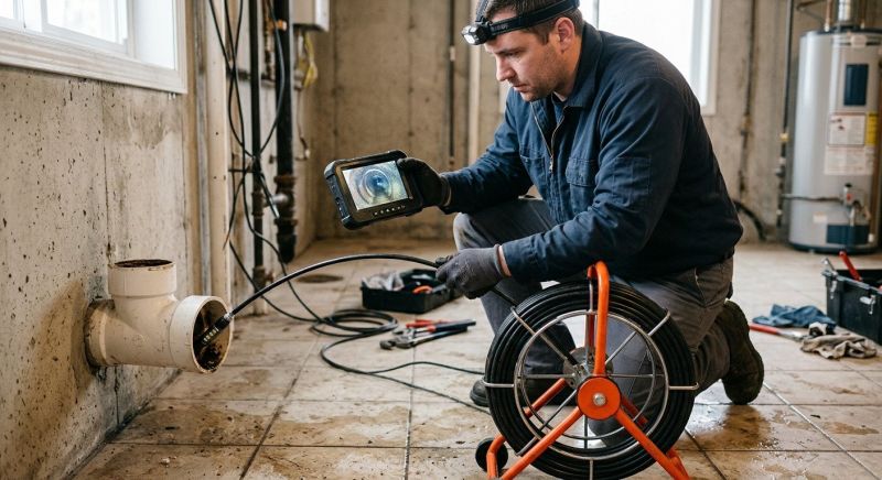 Drain Camera Inspection in Sacramento, CA