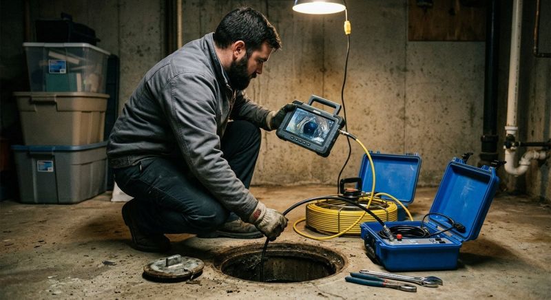 Drain Camera Inspection in Anne Arundel County, MD