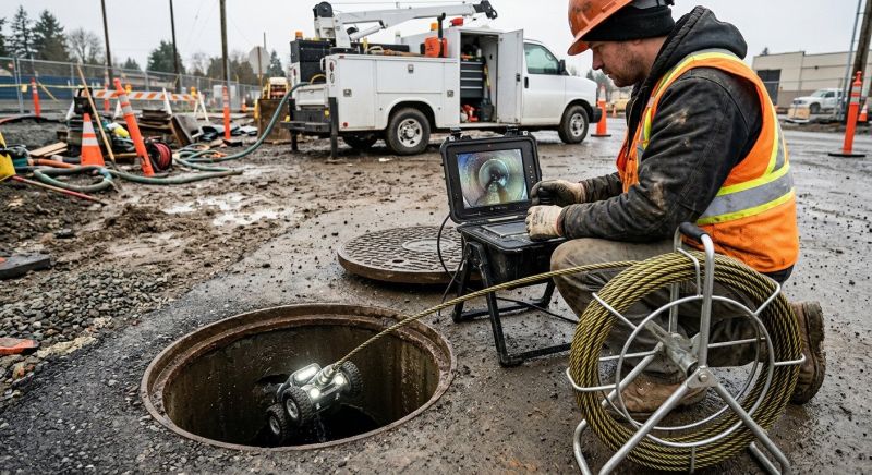 Sewer Video Inspection in Katy, TX