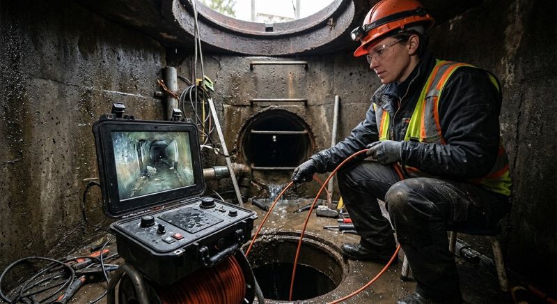 Sewer Video Inspection in Alexandria, VA