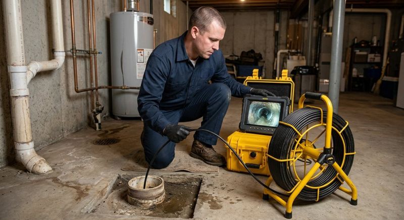 Sewer Video Inspection in Cary, NC